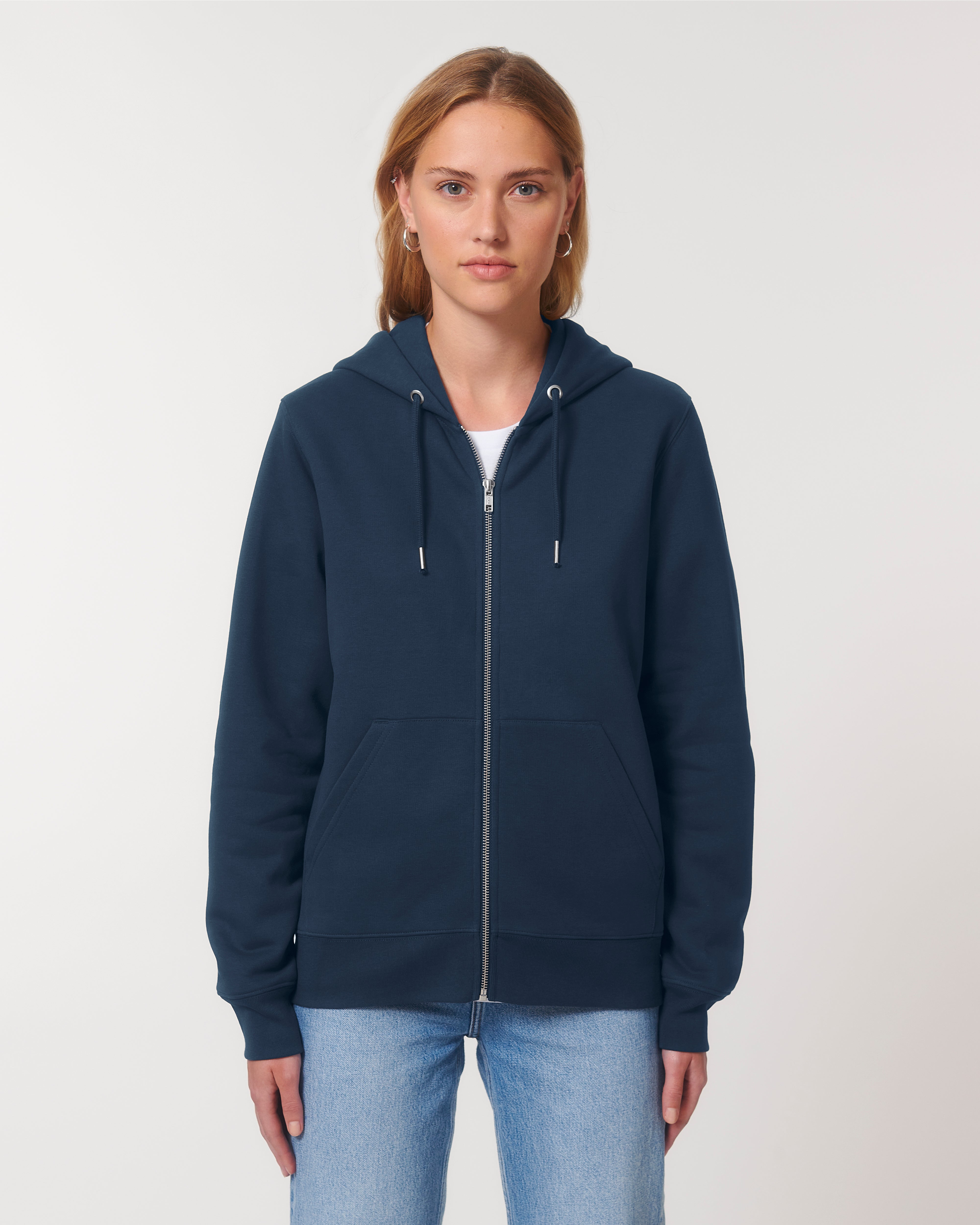 Thick Zip-Up Unisex Hoodie Customizable