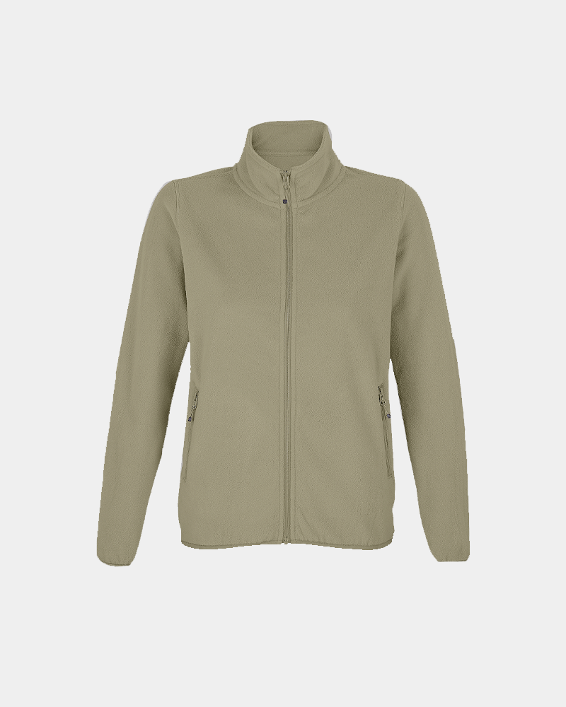Customizable Recycled Micro Fleece Jacket for Men