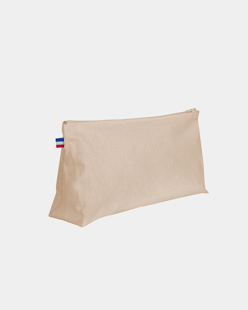 Customizable toiletry bag made in France